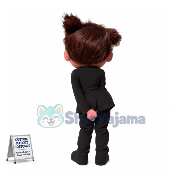 Cute Boss Baby Girl Mascot Costume