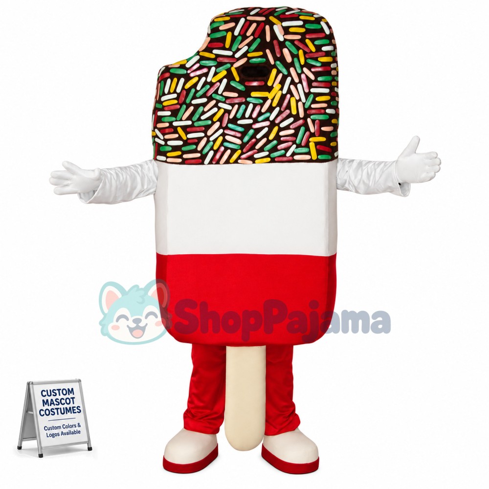 Superb Popsicle Mascot Costume
