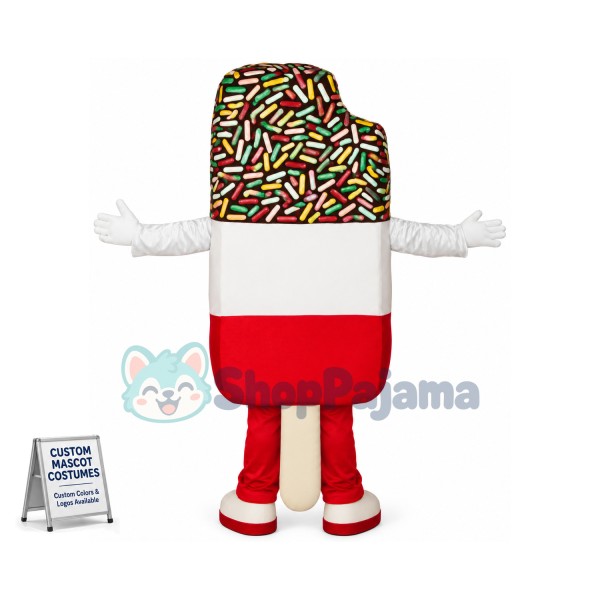 Superb Popsicle Mascot Costume