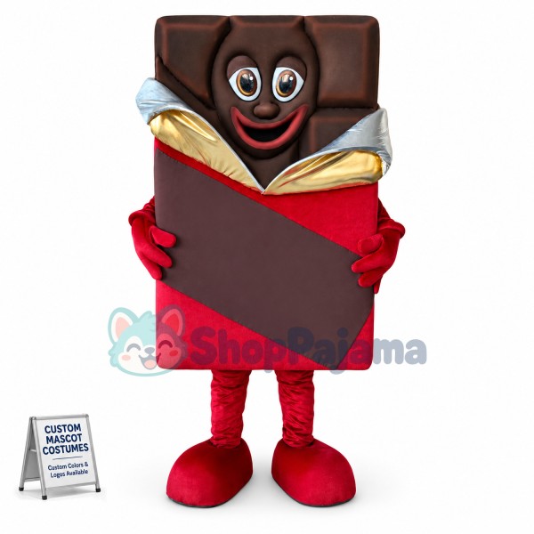 Superb Chocolate Mascot Costume