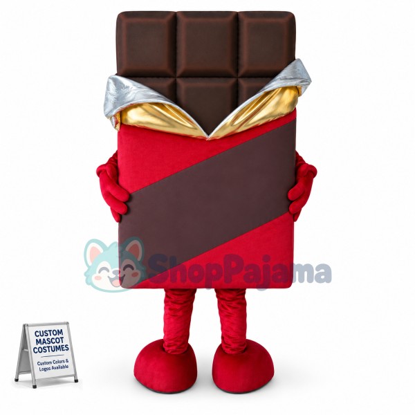 Superb Chocolate Mascot Costume
