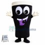 Happy Coffee Cup Mascot Costume