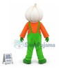 Superb Garlic Boy Mascot Costume