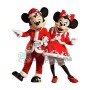 Christmas Mickey & Minnie Mouse Mascot Costume