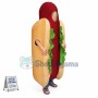 Superb Hot Dog Mascot Costume