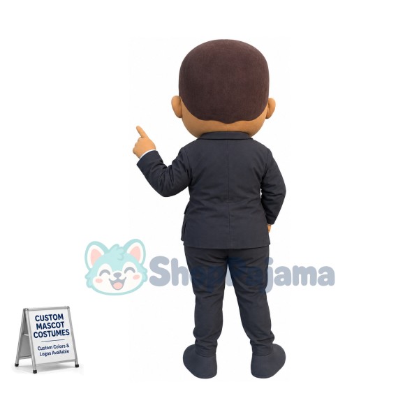 Superb Lightweight Boss Boy Mascot Costume