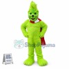 Smiling Grinch Mascot Costume