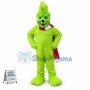 Smiling Grinch Mascot Costume