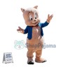 Superb Porky Pig Mascot Costume