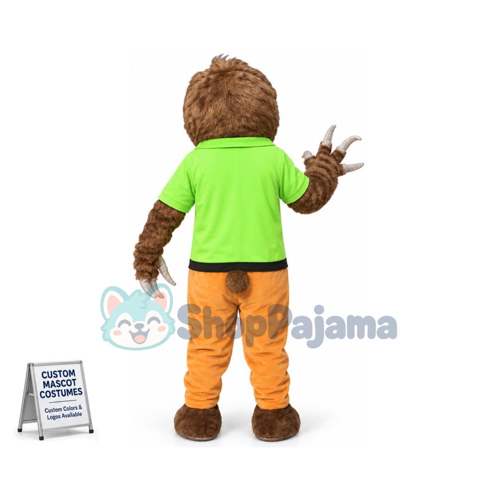 Zootopia Folivora Flash Slothmore Mascot Costume