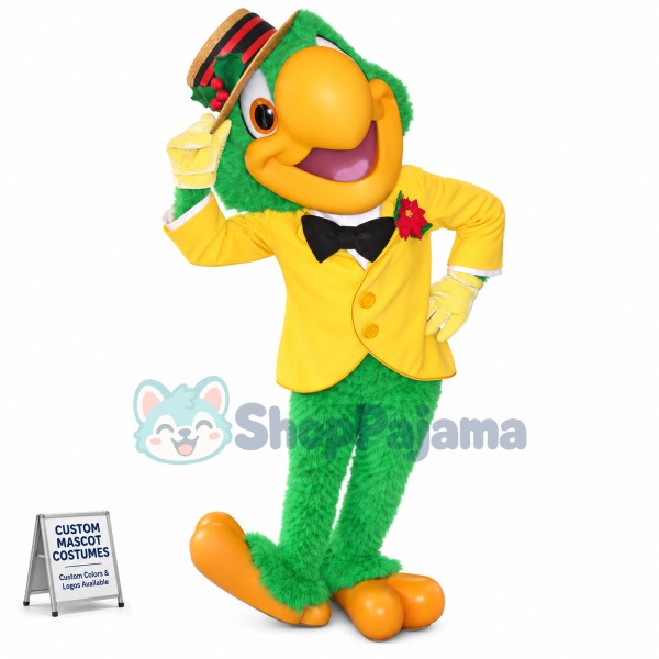 Jose Carioca Parrot Mascot Costume