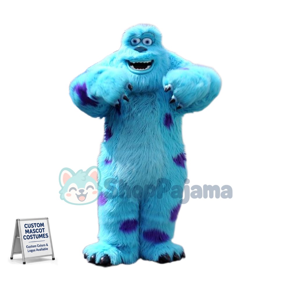 Happy James P. Sullivan Mascot Costume