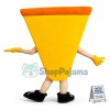 Friendly Lightweight Pizza Mascot Costume