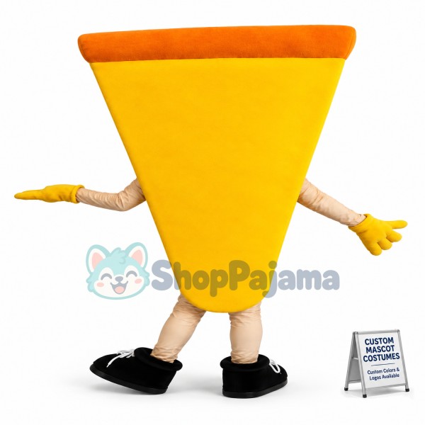Friendly Lightweight Pizza Mascot Costume