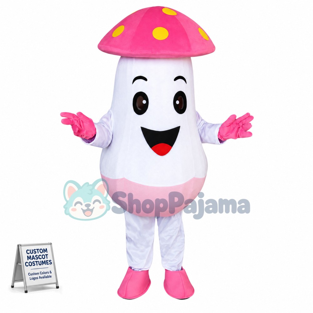 Superb Mushroom Mascot Costume