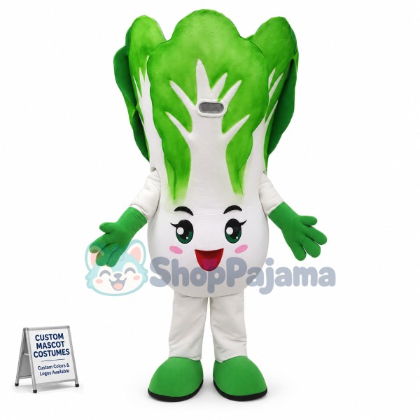 Superb Cabbage Mascot Costume