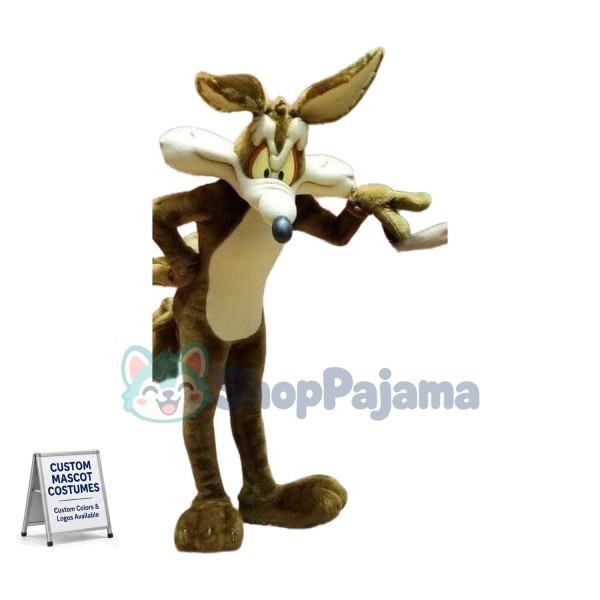 Super Wile E Coyote Mascot Costume