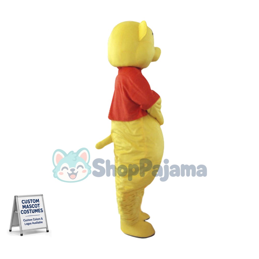 Winnie the Pooh Mascot Adult Costume Custom Mascot
