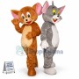 Jerry Mouse & Tom Cat costume Cartoon Mascot Costume Custom Mascot