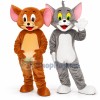 Jerry Mouse & Tom Cat costume Cartoon Mascot Costume Custom Mascot