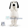 Snoopy Cartoon Mascot Adult Costume Custom Mascot