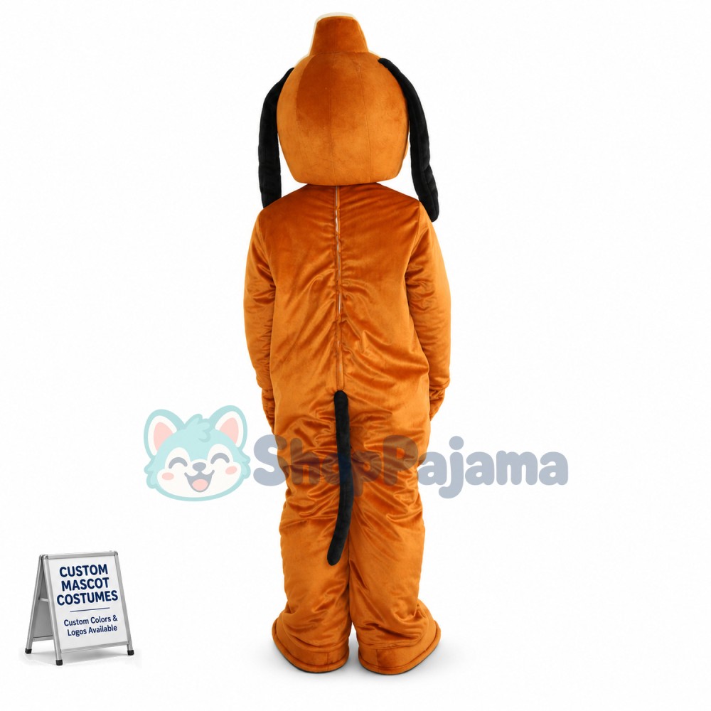 Pluto Dog Mascot Adult Costume Custom Mascot