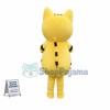 Yellow Cat Mascot Adult Costume Custom Mascot
