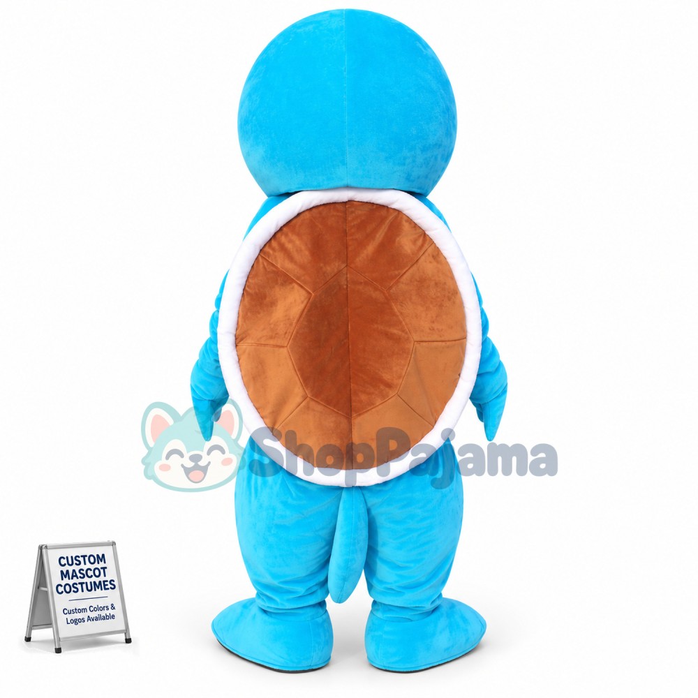 Squirtle Mascot Adult Costume  Custom Mascot
