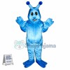 Blue Monster Mascot Costume