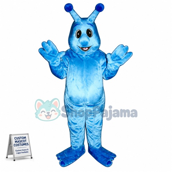 Blue Monster Mascot Costume