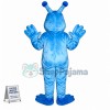 Blue Monster Mascot Costume