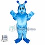 Blue Monster Mascot Costume