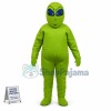 Green Alien Mascot Costume