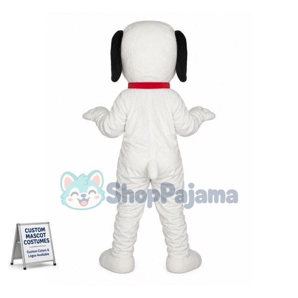 Old Version Snoopy Mascot Adult Costume Custom Mascot