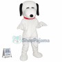 Old Version Snoopy Mascot Adult Costume Custom Mascot