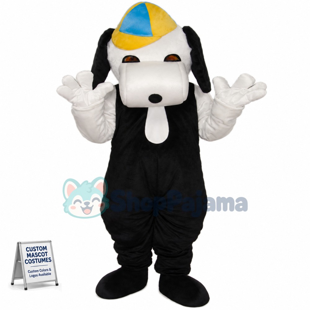 Leisure Snoopy Mascot Adult Costume Custom Mascot