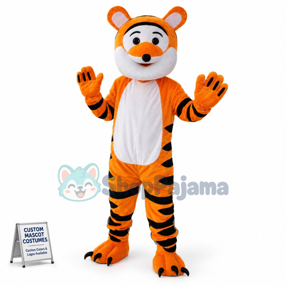 Tigger Mascot Adult Costume Custom Mascot