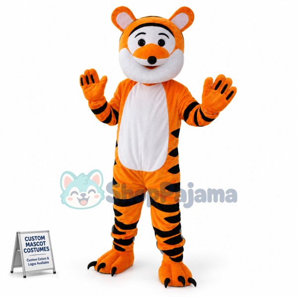 Tigger Mascot Adult Costume Custom Mascot