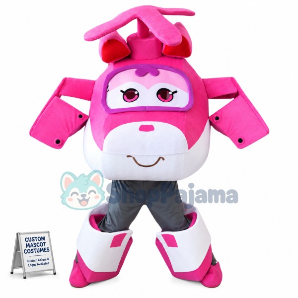Super Wings Cartoon Dizzy Mascot Costume