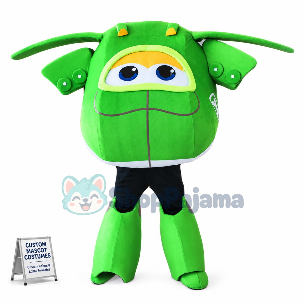 Super Wings Cartoon Mira Mascot Costume
