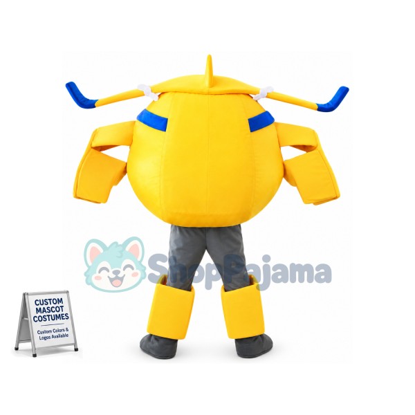 Super Wings Cartoon Donnie Mascot Costume