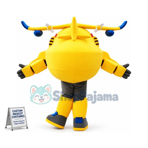 Super Wings Cartoon Cute Donnie Mascot Costume