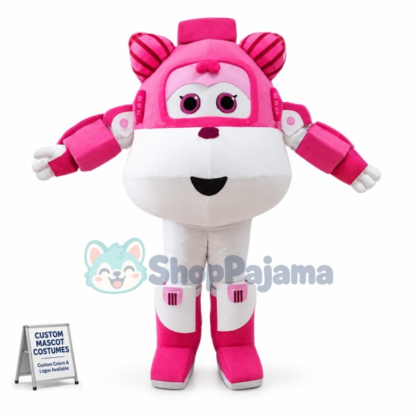 Super Wings Cartoon Cute Dizzy Mascot Costume