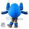 Super Wings Cartoon Cute Jerome Mascot Costume