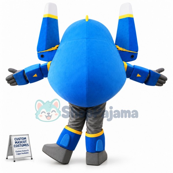 Super Wings Cartoon Cute Jerome Mascot Costume