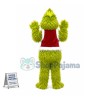 Happy Lightweight Grinch Mascot Costume