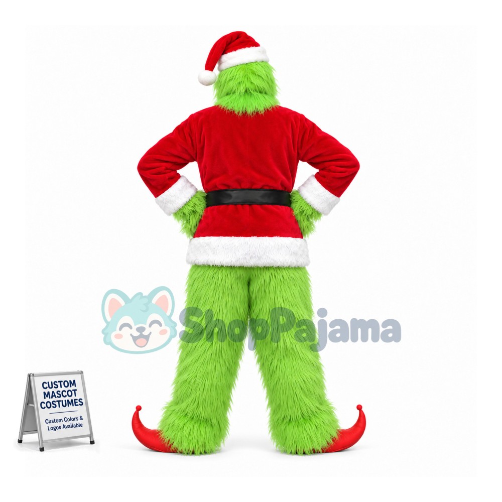 Superb Lightweight Christmas Grinch Mascot Costume