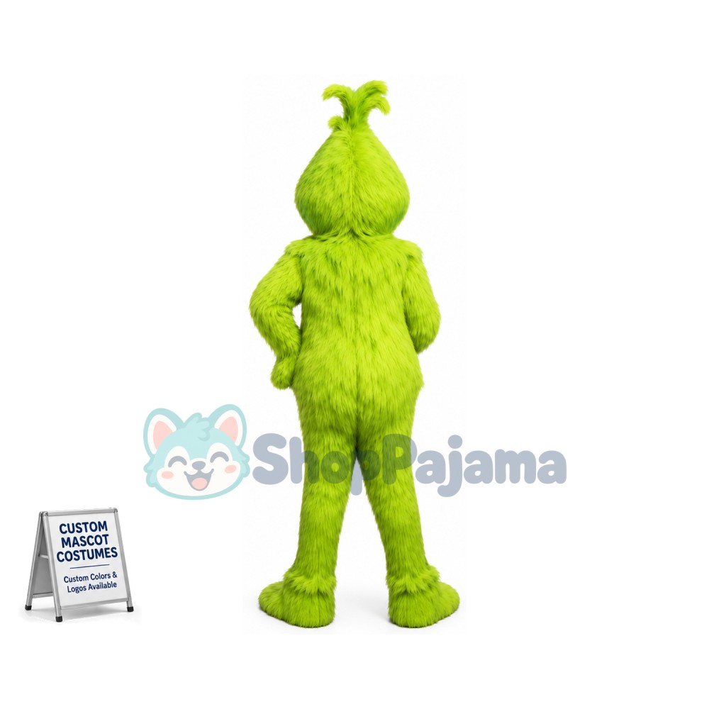 Custom Mascot Grinch Mascot Costume
