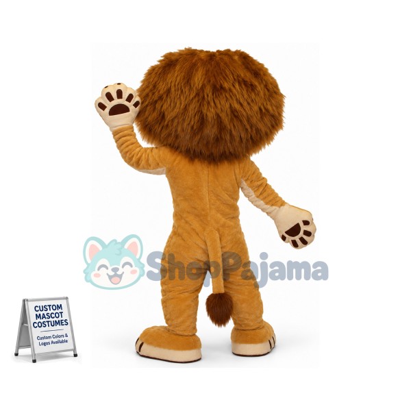 Alex The Lion Madagascar Mascot Costume 