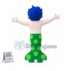 Blue Boy Mermaid Mascot Costume
